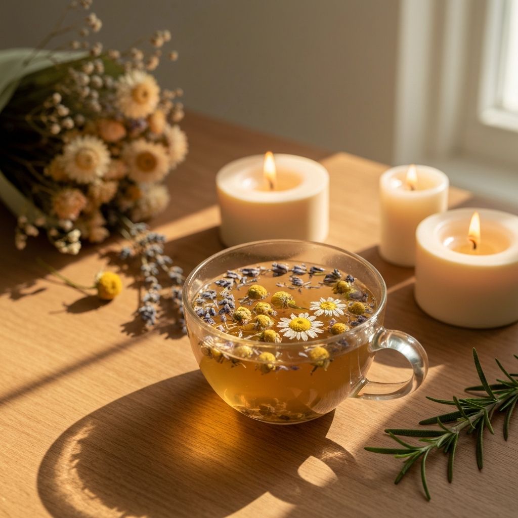 Herbata i świece