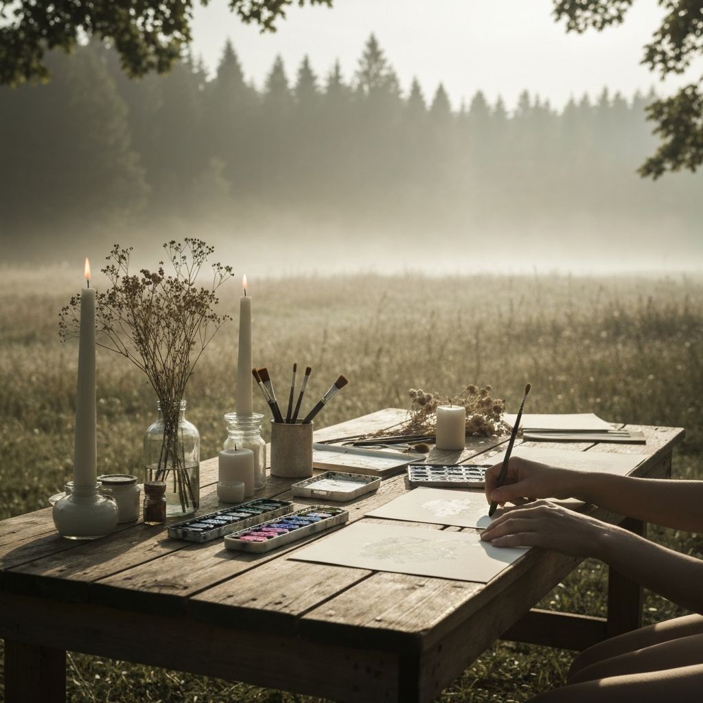 Przestrzeń arteterapii w naturze